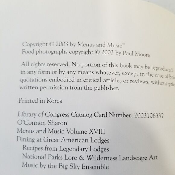 Dining at Great American Lodges recipe Book cookbook paperback - Picture 7 of 12